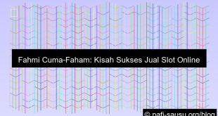 Fahmi Cuma Faham Jual Slot Online Di Warnet