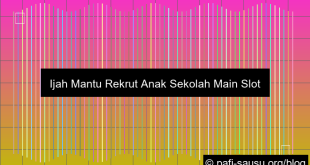 Ijah Mantu Rekrut Anak Sekolah Main Slot Online