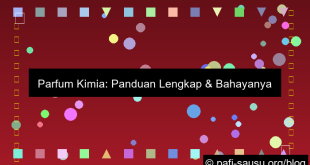 Parfum Kimia