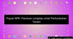 Pupuk Npk