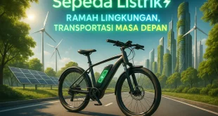 Sepeda Listrik Ramah Lingkungan