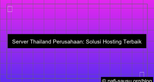 server thailand perusahaan