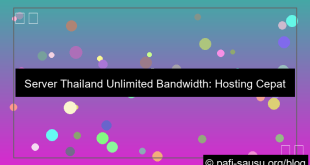 ilustrasi server thailand unlimited bandwidth