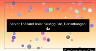 visual server thailand asia