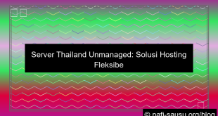 server thailand unmanaged